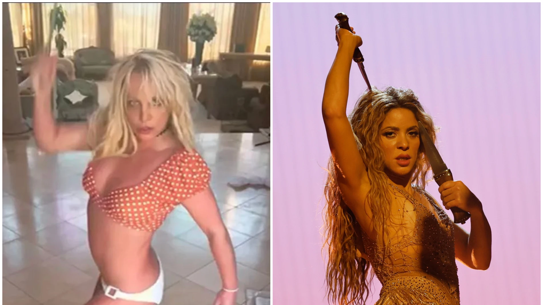 Britney Spears y Shakira 