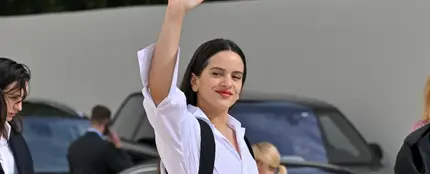 Rosalía en el desfile de Dior en París Rosalía en el desfile de Dior en París