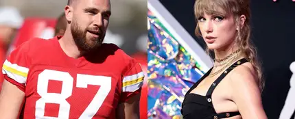 Sentada sobre su regazo y rodeando su cuello con el brazo: la foto de Taylor Swift y Travis Kelce que derrocha romance Sentada sobre su regazo y rodeando su cuello con el brazo: la foto de Taylor Swift y Travis Kelce que derrocha romance