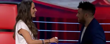 Malú y Pablo López improvisan 'Ángel Caído' en 'La Voz' Malú y Pablo López improvisan 'Ángel Caído' en 'La Voz'
