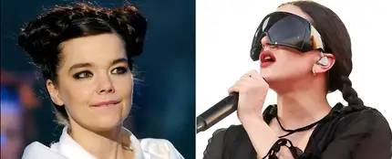 Björk y Rosalía Björk y Rosalía