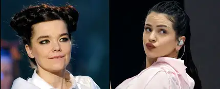 Björk y Rosalía Björk y Rosalía