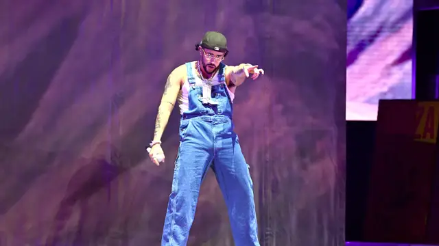 Bad Bunny, en los Premios Billboard de la Música Latina 2023.