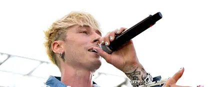Machine Gun Kelly, en agosto de 2023. Machine Gun Kelly, en agosto de 2023.