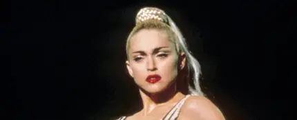 Una imagen de Madonna en 1990. Una imagen de Madonna en 1990.