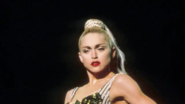 Una imagen de Madonna en 1990.