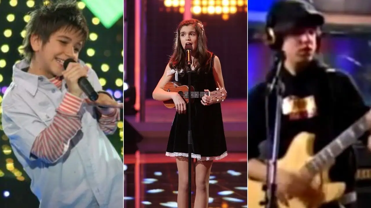 Camilo, Amaia y Roi Méndez, en sus primeros pasos en la música. Camilo, Amaia y Roi Méndez, en sus primeros pasos en la música.