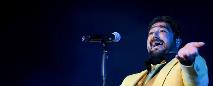 El cantante Antonio Orozco durante una actuación. El cantante Antonio Orozco durante una actuación.