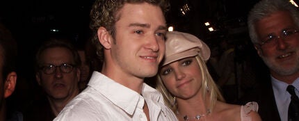 Justin Timberlake y Britney Spears, en la premiere de &#39;Crossroads&#39; en 2002.