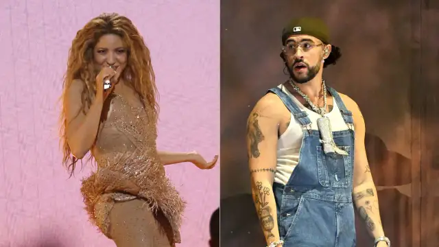 Shakira y Bad Bunny