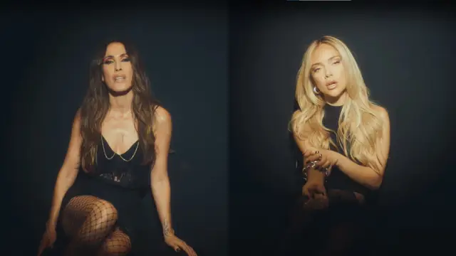Imagen del videoclip de 'Diles', la canción de Malú y Ana Mena.