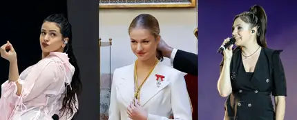 Rosalía, la princesa Leonor y Leire Martínez Rosalía, la princesa Leonor y Leire Martínez