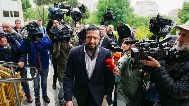 El bailarín Rafael Amargo en una imagen de archivo a su llegada a la Audiencia Provincial de Madrid.