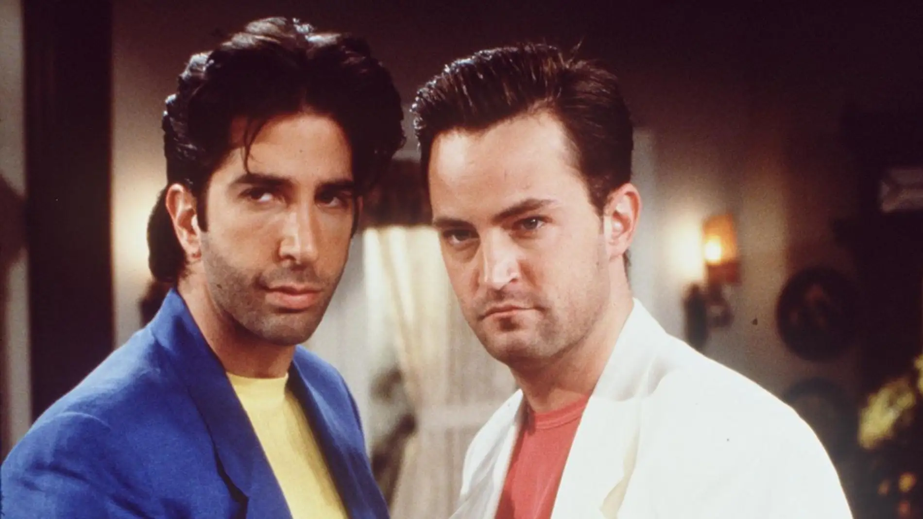 Ross y Chandler en 'Friends'