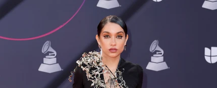 María Becerra, en los Latin Grammy 2022. María Becerra, en los Latin Grammy 2022.