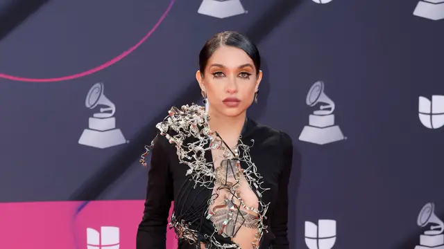 María Becerra, en los Latin Grammy 2022.