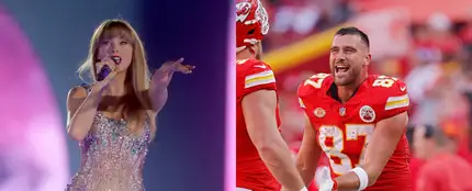 Taylor Swift y Travis Kelce Taylor Swift y Travis Kelce