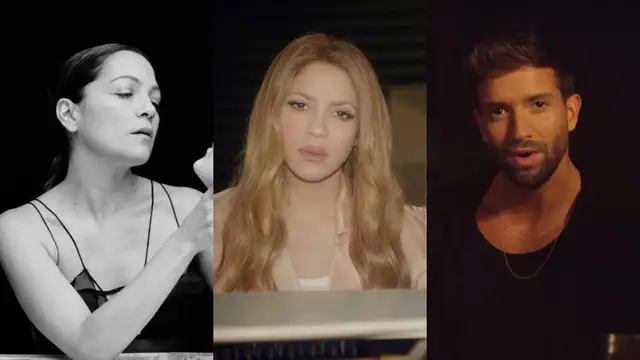 Natalia Lafourcade, Shakira y Pablo Alborán, cantantes nominados al Latin Grammy por Canción del Año.