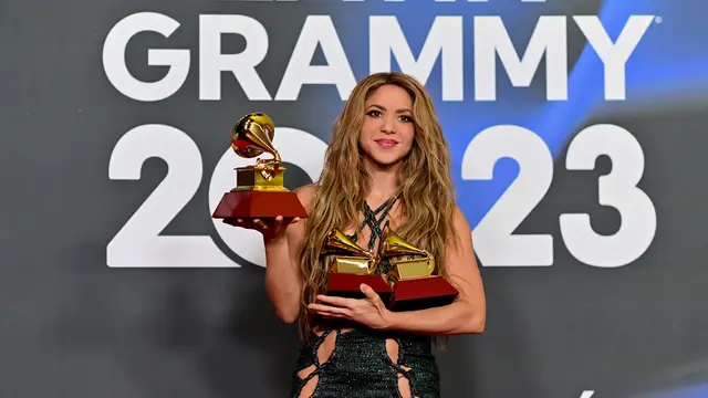 Shakira en los Latin Grammy 2023