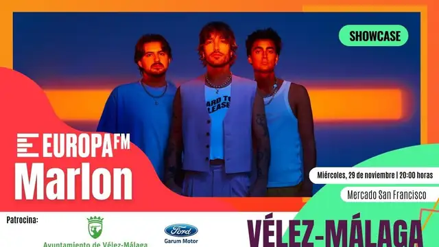 Marlon te invita a un showcase exclusivo en Vélez-Málaga