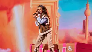 La española Sandra Valero, en la final de Eurovisión Junior 2023.