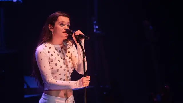 Amaia en un concierto en Zaragoza en 2022.