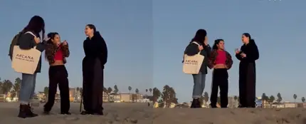 La quedada de Rosalía y Silvia Pérez Cruz en Los Ángeles: dos artistas en familia al otro lado del charco. La quedada de Rosalía y Silvia Pérez Cruz en Los Ángeles: dos artistas en familia al otro lado del charco.