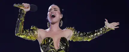 Katy Perry, durante el concierto en Windsor para celebrar la coronación del Rey Carlos III, en mayo de 2023. Katy Perry, durante el concierto en Windsor para celebrar la coronación del Rey Carlos III, en mayo de 2023.
