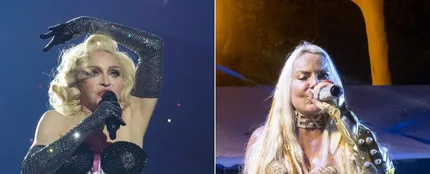 Madonna y Leticia Sabater Madonna y Leticia Sabater