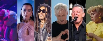 Los seis intérpretes de las canciones nominadas a Mejor canción en los Globo de Oro 2024