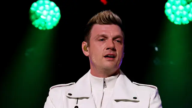 El cantante Nick Carter, integrante de los Backstreet Boys.