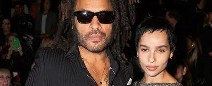 El cantante Lenny Kravitz junto a su hija Zoe. El cantante Lenny Kravitz junto a su hija Zoe.