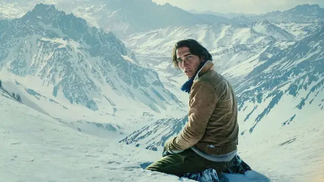 Enzo Vogrincic, en 'La sociedad de la nieve'.