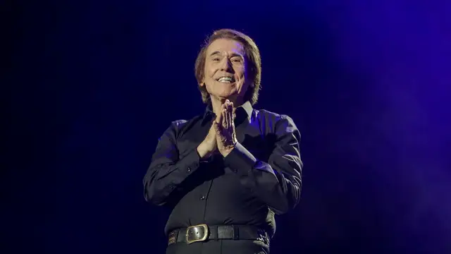 Concierto de Raphael en el Wizink Center de Madrid el 19 de diciembre de 2019.