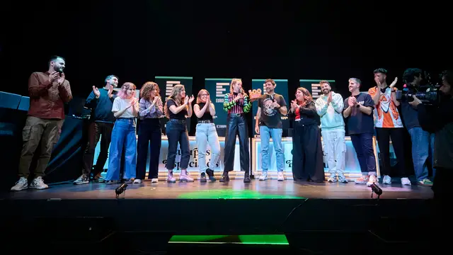 El equipo completo de 'Cuerpos especiales' en el especial 500 programas de 'Cuerpos especiales'.