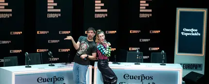 Nacho García y Eva Soriano en el especial 500 programas de Cuerpos especiales. Nacho García y Eva Soriano en el especial 500 programas de Cuerpos especiales.