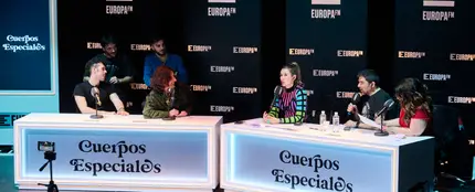Arde Bogotá, durante su entrevista en el especial 500 programas de 'Cuerpos especiales'. Arde Bogotá, durante su entrevista en el especial 500 programas de 'Cuerpos especiales'.