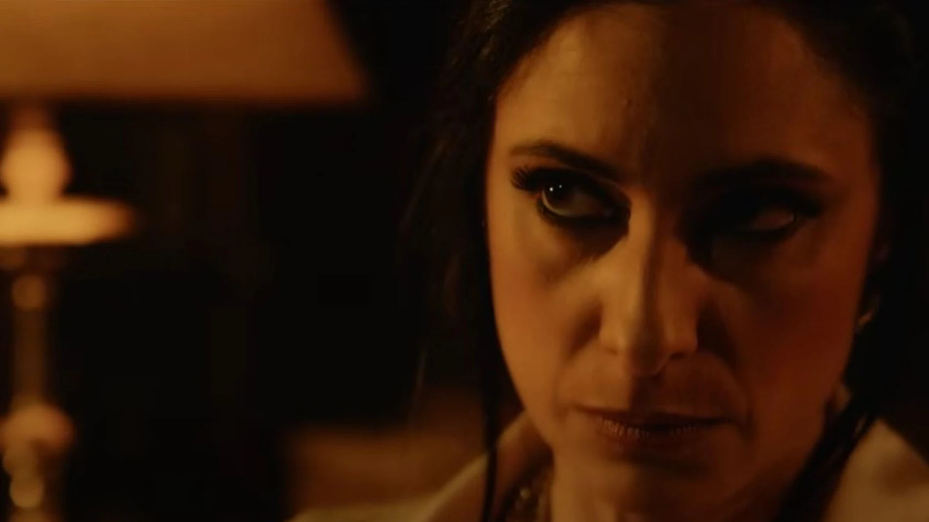 María Peláe, en el videoclip de 'Remitente'.