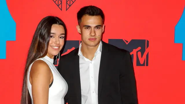 Marta Díaz y Sergio Reguilón