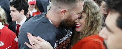 Taylor Swift y Travis Kelce 