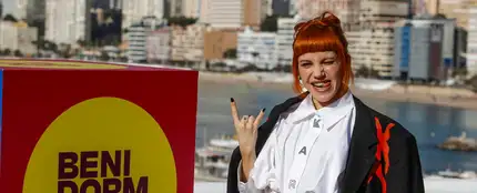 Angy Fernández, finalista del Beniddorm Fest 2024 Angy Fernández, finalista del Beniddorm Fest 2024