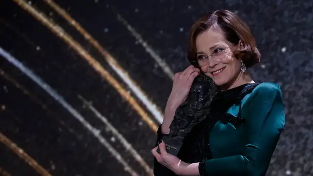 Sigourney Weaver, con el Goya Internacional 2024