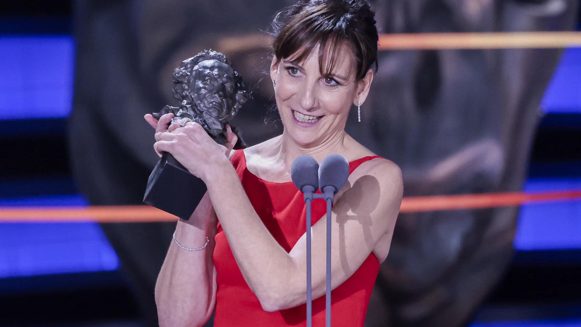 Malena Alterio gana su primer Goya por la película 'Que nadie duerma'