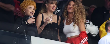 Taylor Swift, Blake Lively y Ice Spice en la Super Bowl Taylor Swift, Blake Lively y Ice Spice en la Super Bowl