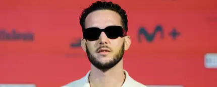 C. Tangana, en la presentación del documental 'Esta ambición desmedida'. C. Tangana, en la presentación del documental 'Esta ambición desmedida'.