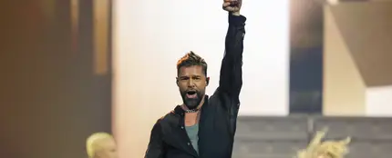 Ricky Martin, durante un concierto Ricky Martin, durante un concierto