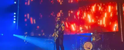 Rafa Val, en el concierto de Viva Suecia en el Wizink Center de Madrid. Rafa Val, en el concierto de Viva Suecia en el Wizink Center de Madrid.