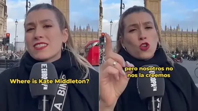 Eva Soriano busca a Kate Middleton en Londres