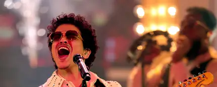 Bruno Mars en una actuación en Nevada Bruno Mars en una actuación en Nevada