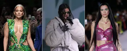 Jennifer Lopez, Rosalía y Dua Lipa Jennifer Lopez, Rosalía y Dua Lipa